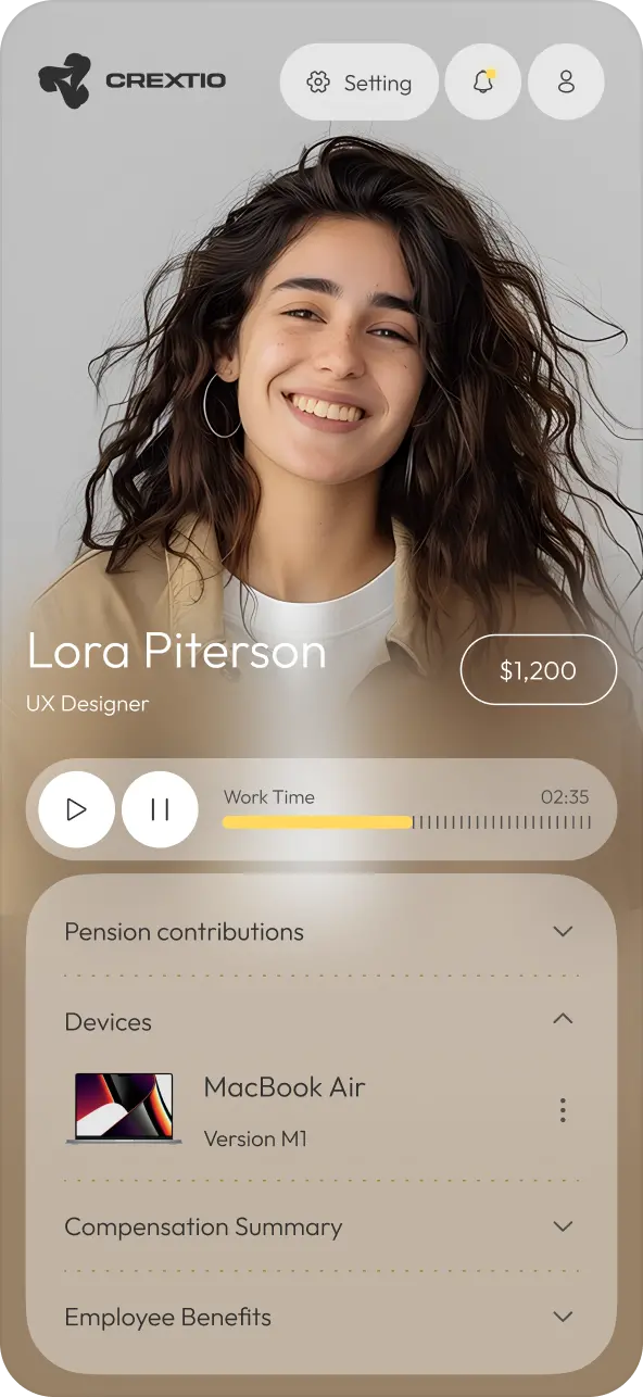Mobile mockup